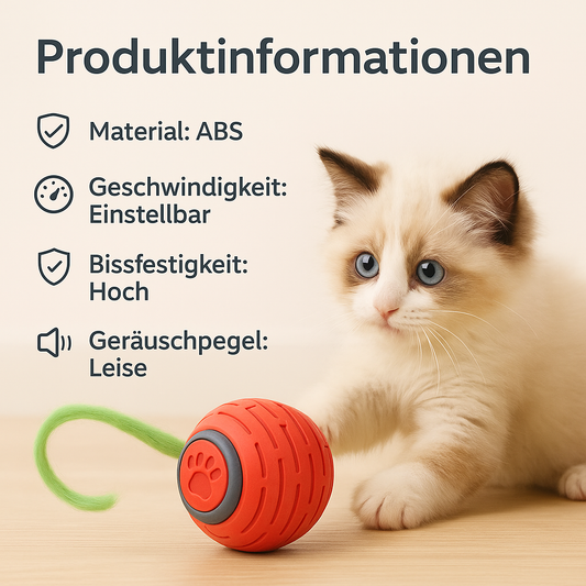 Flitzi – Der interaktive Spielball für Katzen