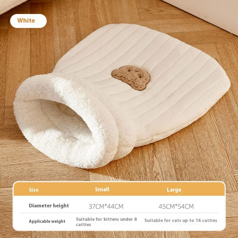 CozyBear Kuschelnest für Katzen 🐾