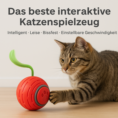 Flitzi – Der interaktive Spielball für Katzen