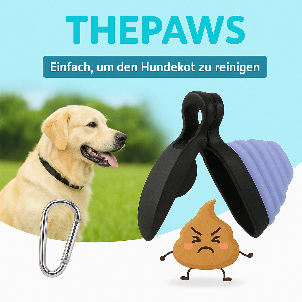 Faltbarer Hunde-Kotgreifer – Tragbar & Hygienisch