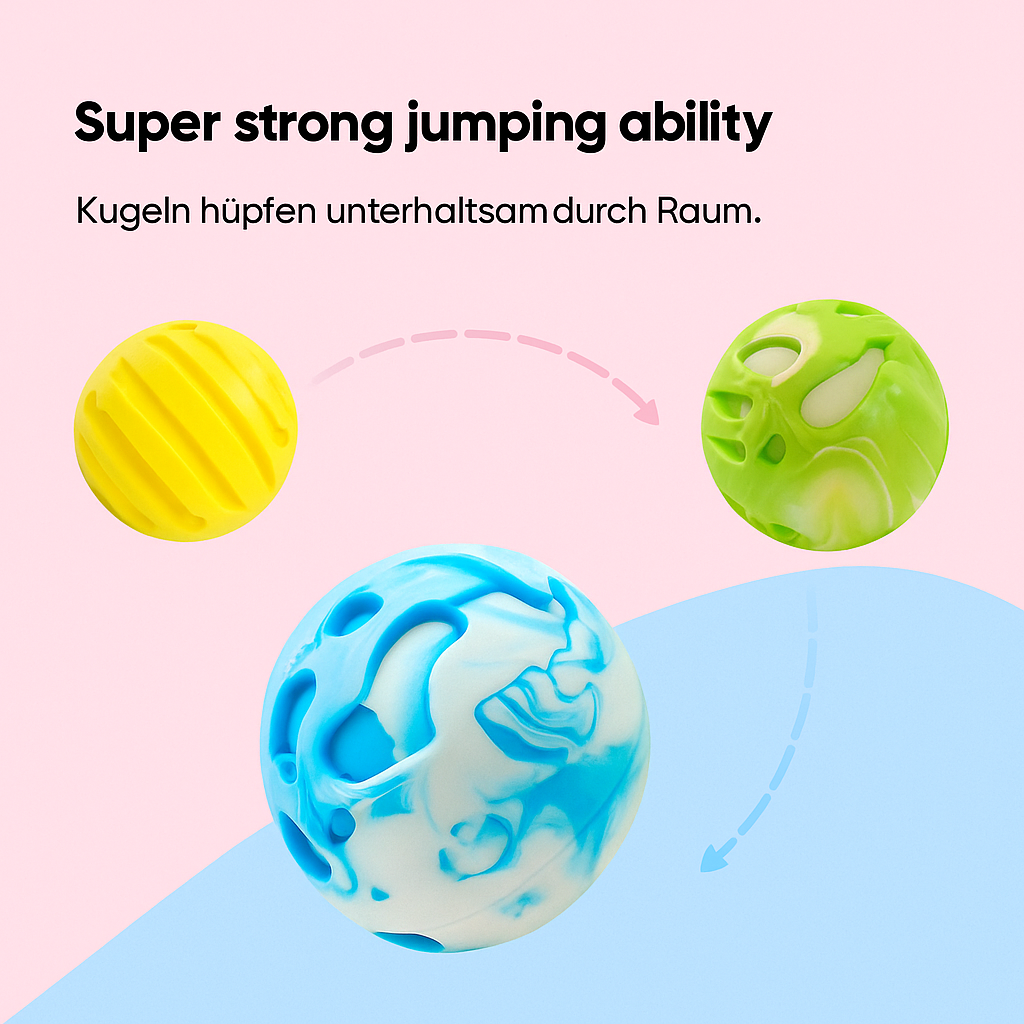 ColorBite – Bissfestes Gummispielzeug für Hunde🎾